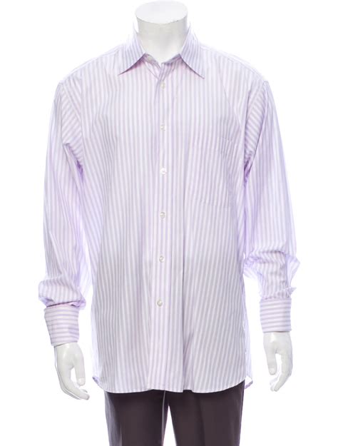 burberry london men's dress shirt
